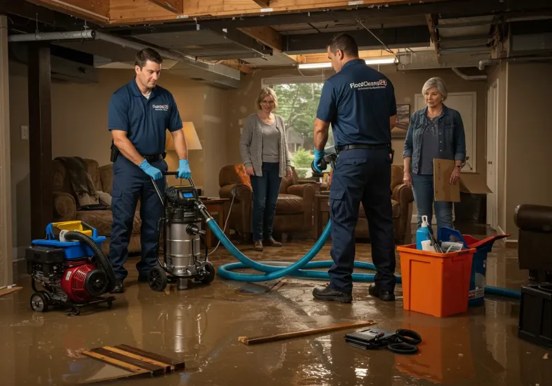 Basement Water Extraction and Removal Techniques process in Yale, OK